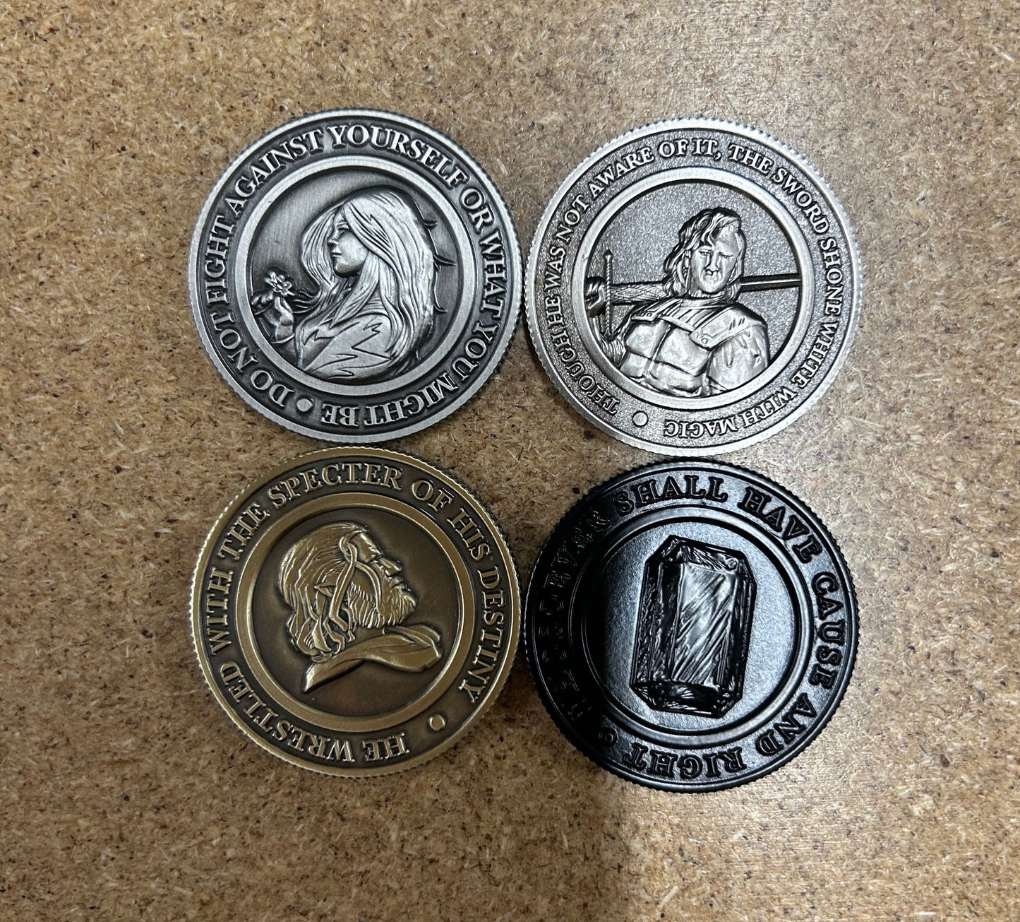Coin Set: The Druid of Shannara (4 Coins)