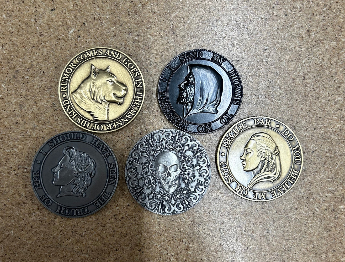 Coin Set: The Scions of Shannara (5 Coins)