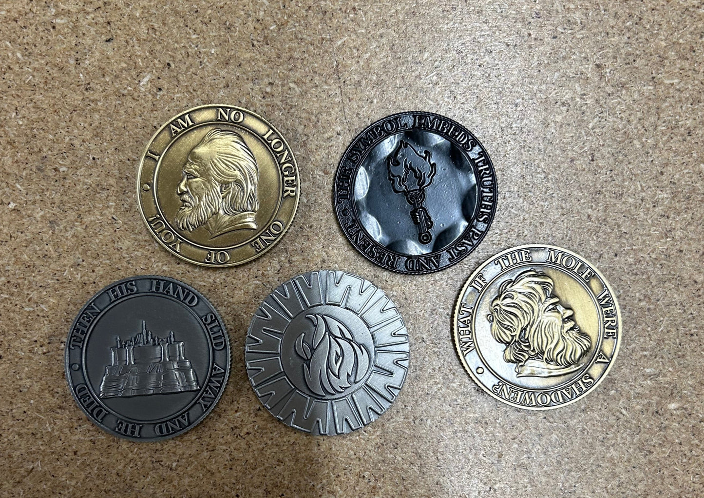 Coin Set: The Scions of Shannara (5 Coins)