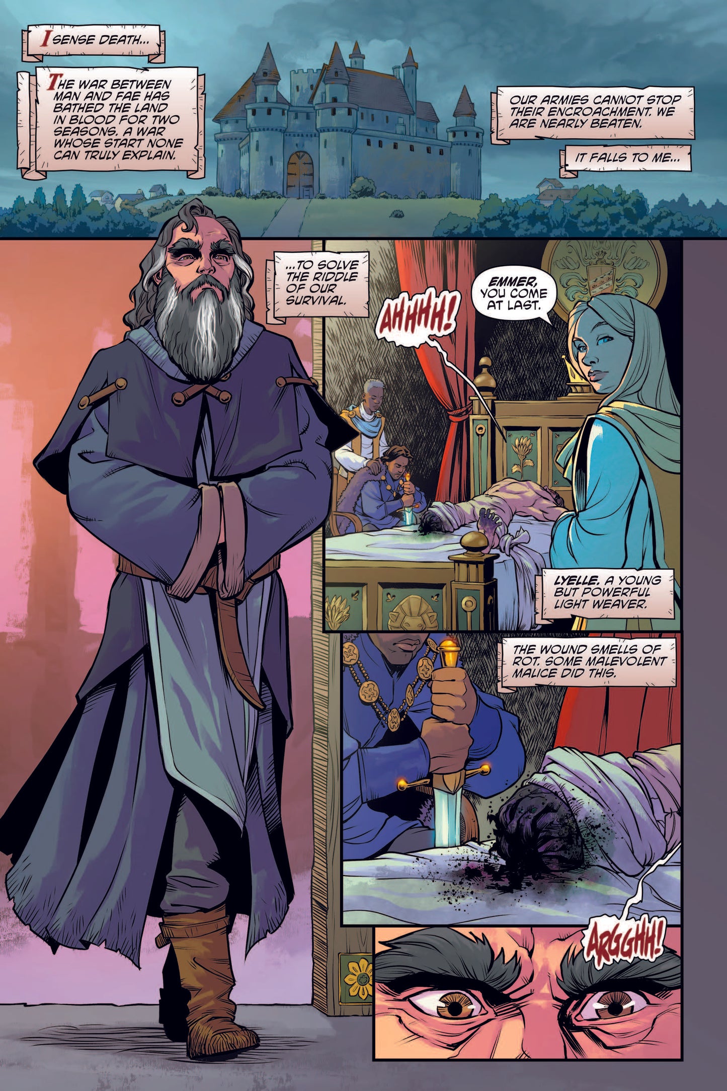 The Briar-Sword Monk Graphic Novel Hardcover
