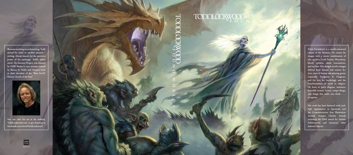 Dust Jacket: Found Worlds by Todd Lockwood