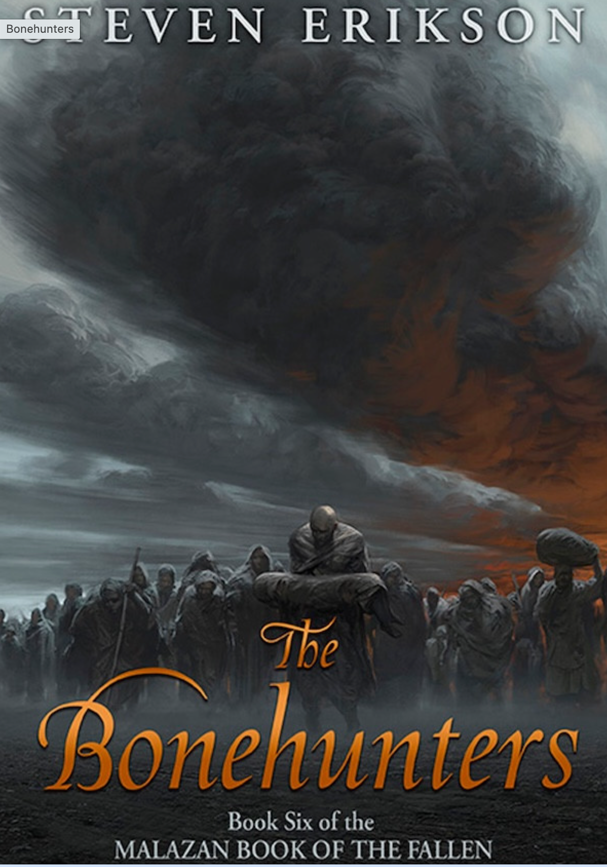 The Bonehunters Signed Second Printing