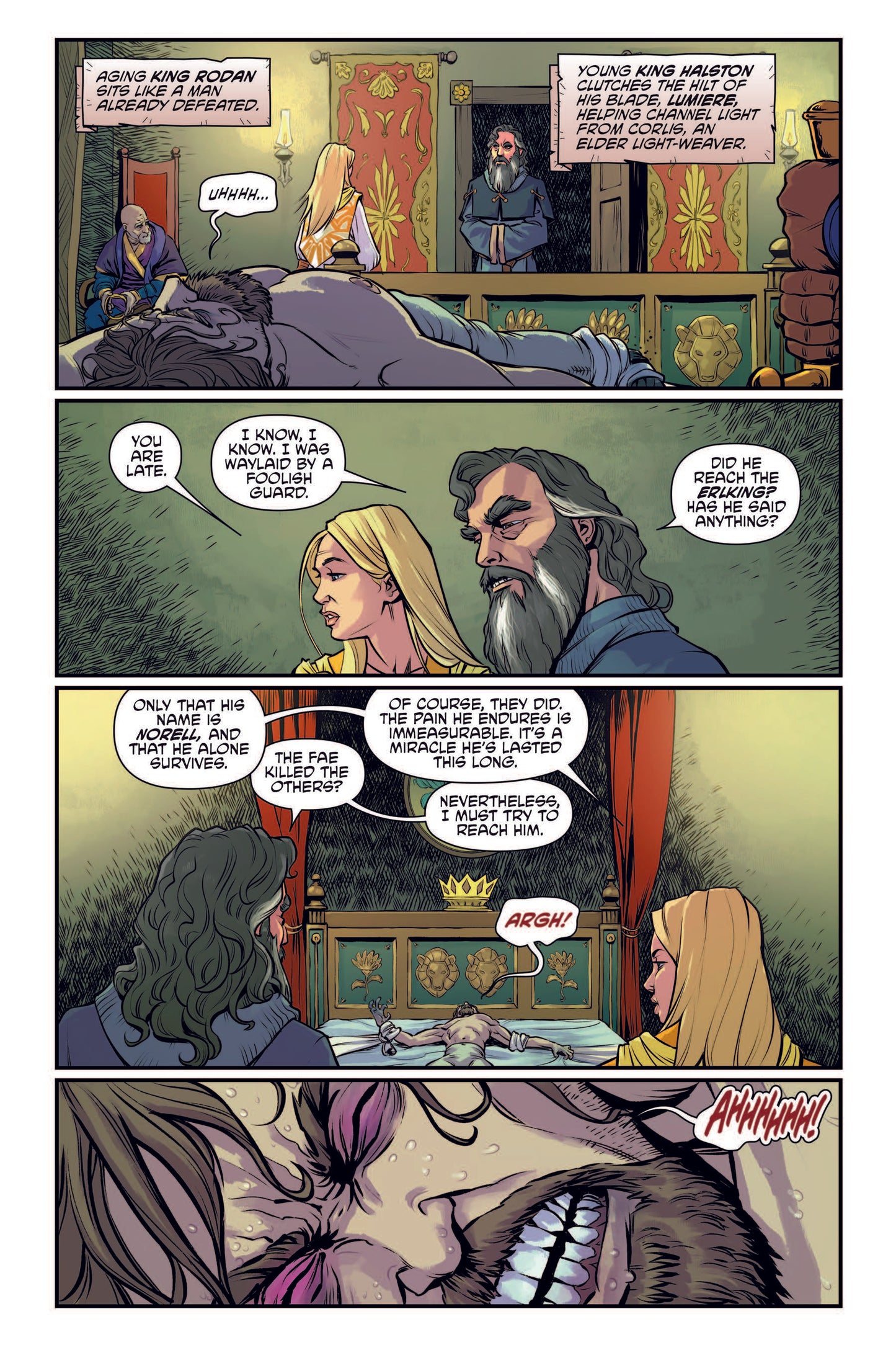 The Briar-Sword Monk Graphic Novel Hardcover