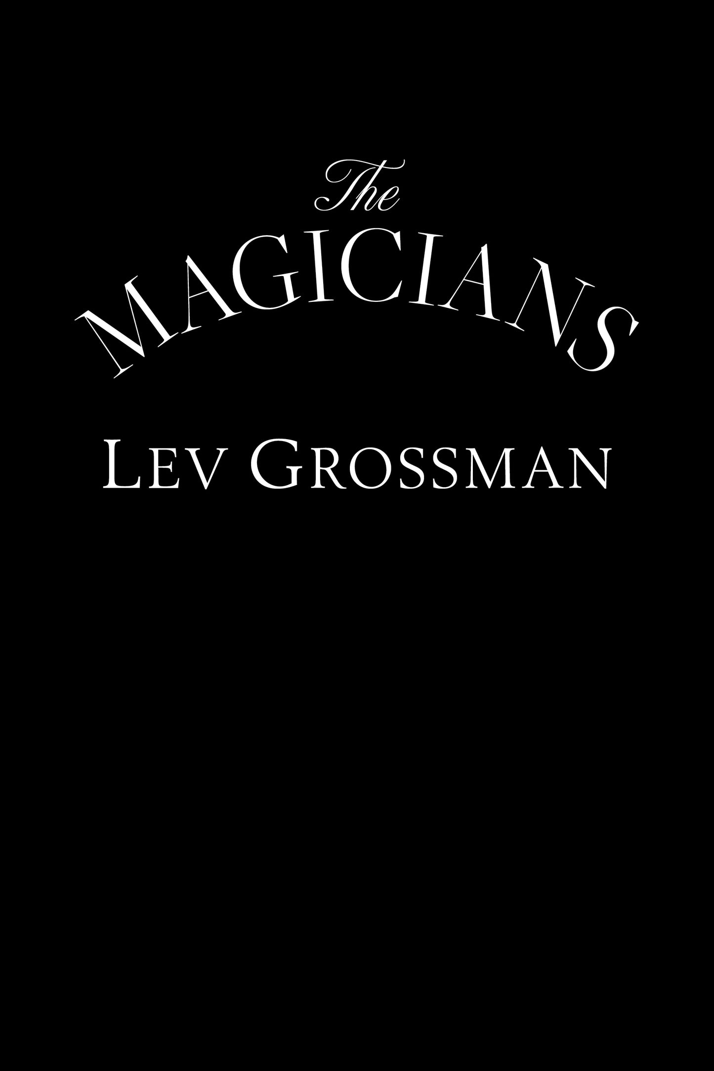 The Magicians Lettered Edition