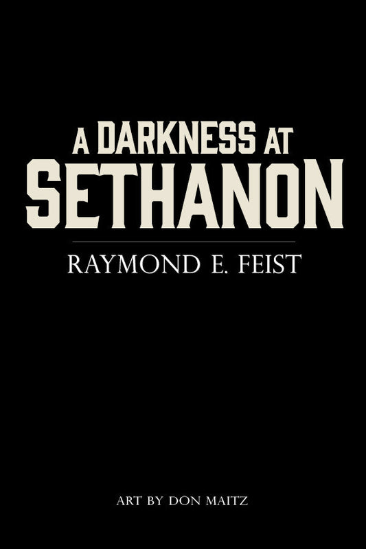 (Damaged) A Darkness at Sethanon Lettered Edition